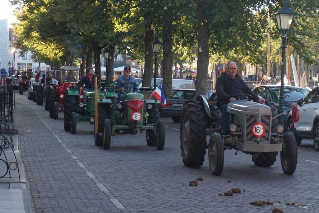 Meerdere trekkers bij boerenprotest