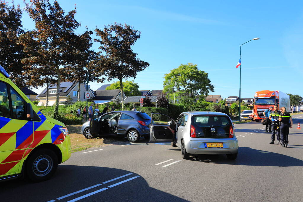 Flinke schade bij verkeersongeval