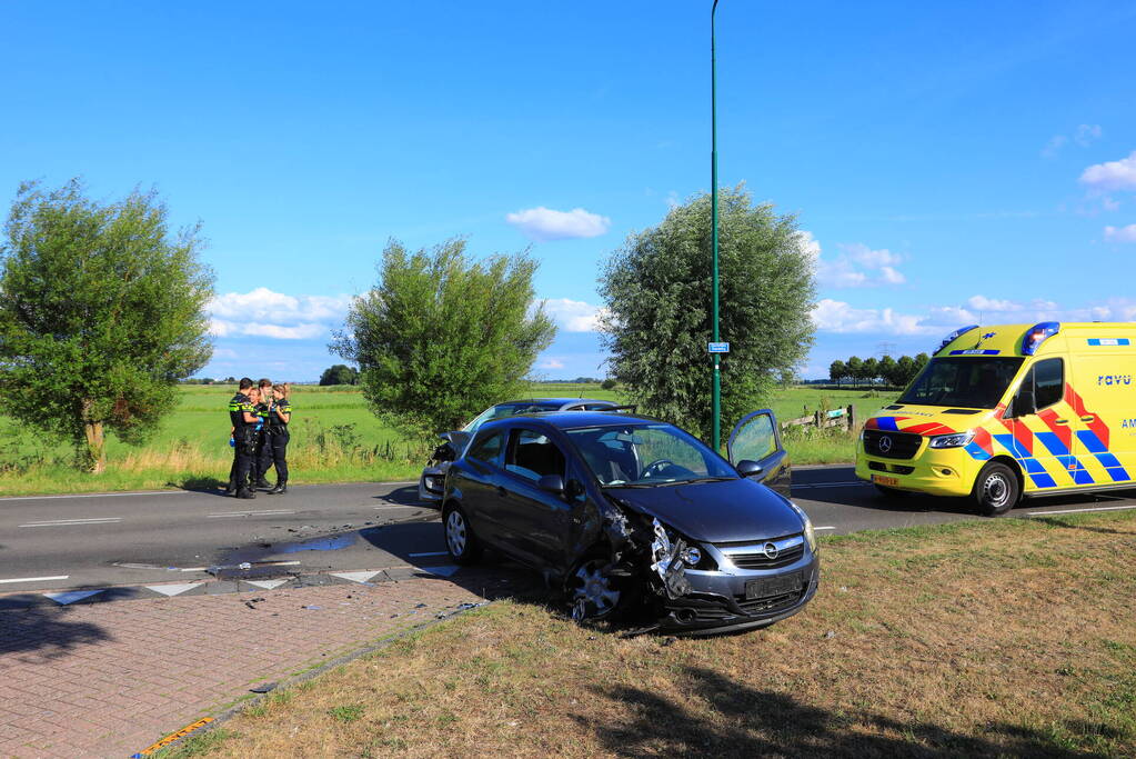 Flinke schade bij verkeersongeval