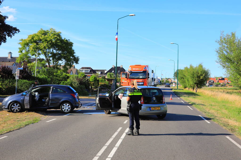 Flinke schade bij verkeersongeval