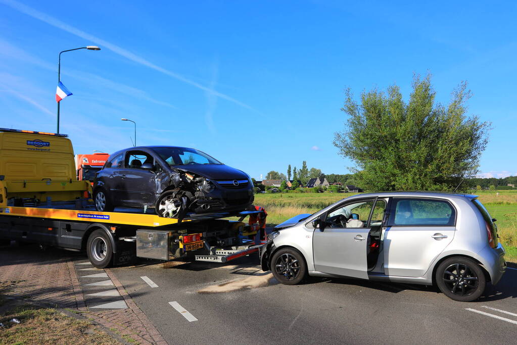 Flinke schade bij verkeersongeval