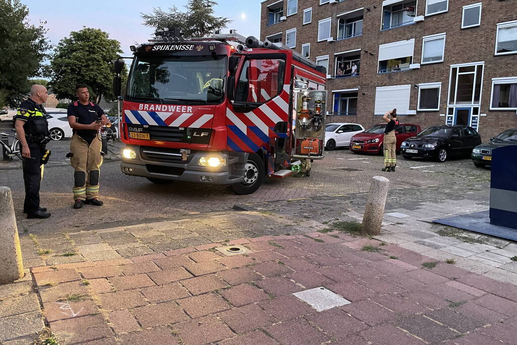 Frituur veroorzaakt brand in woning