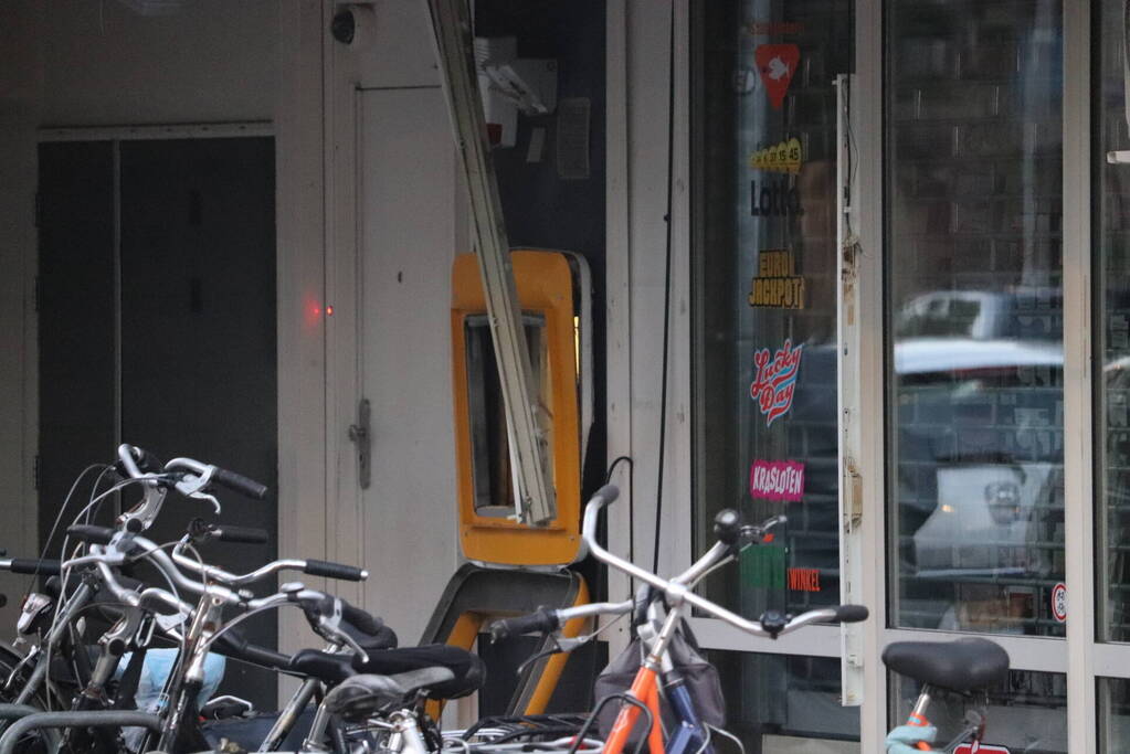 Plofkraak op geldautomaat Oosterparkbuurt