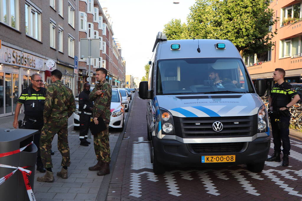 Plofkraak op geldautomaat Oosterparkbuurt