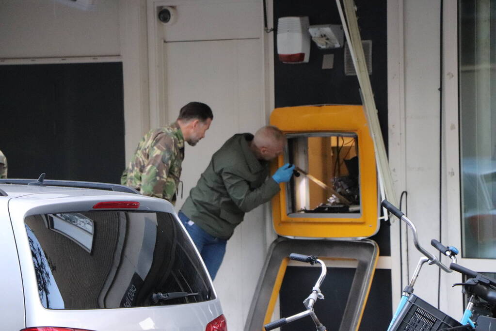 Plofkraak op geldautomaat Oosterparkbuurt