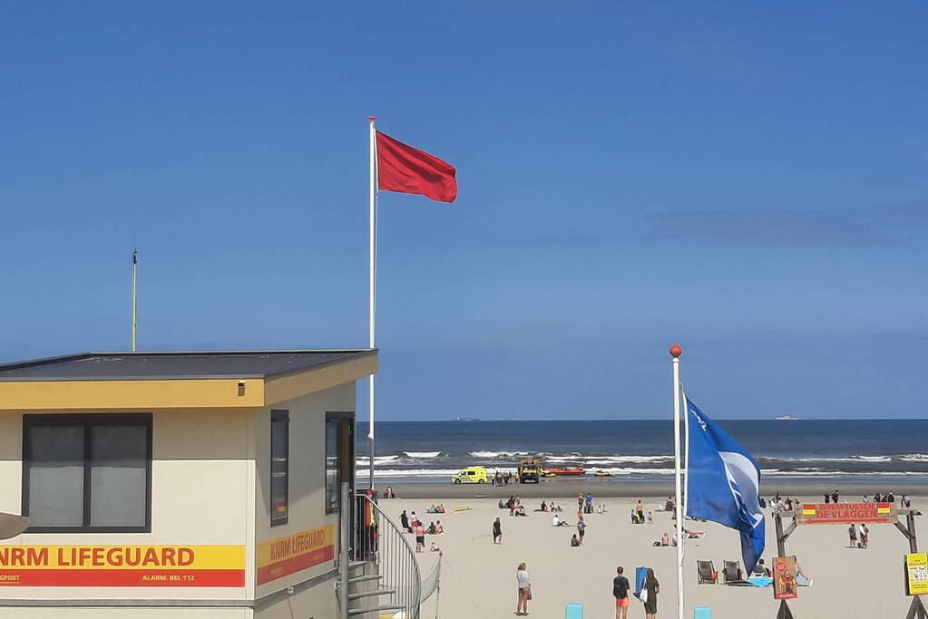 Drenkeling overleden na incident in zee