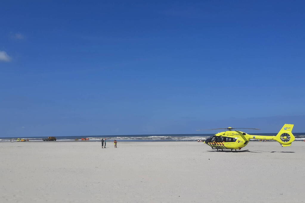 Drenkeling overleden na incident in zee