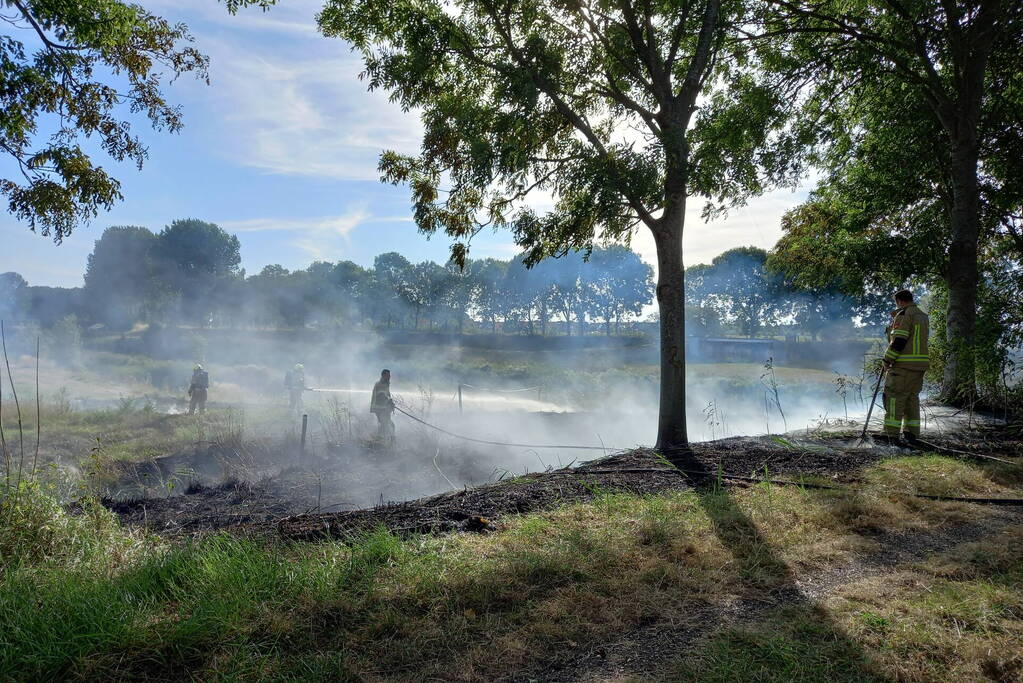 Flinke rookontwikkeling bij buitenbrand