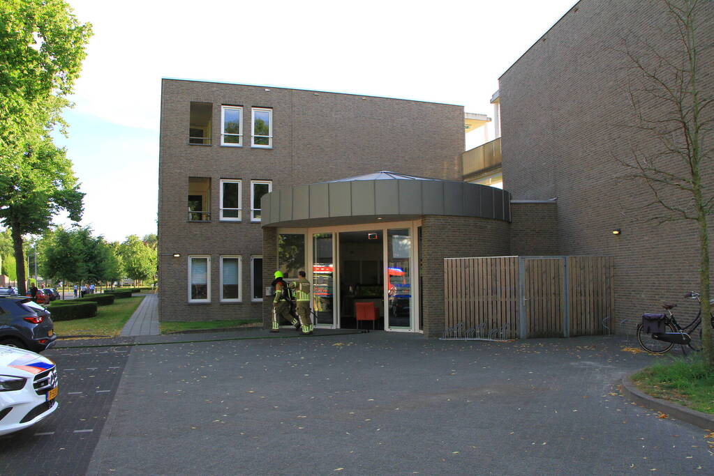 Zorgwoningen ontruimd vanwege brandmelding