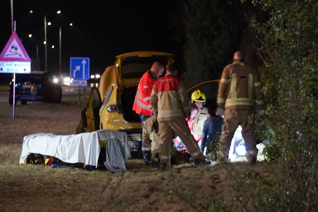 Twee zwaargewonden na ernstig ongeval
