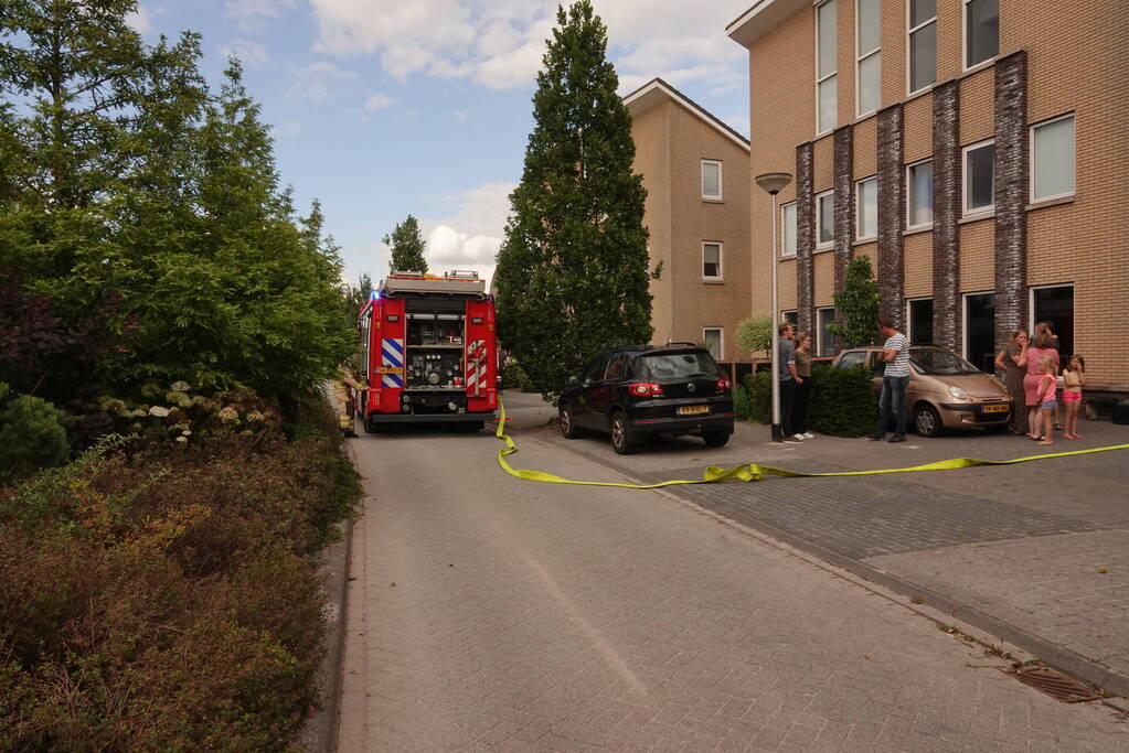 Kortsluiting in meterkast zorgt voor brand