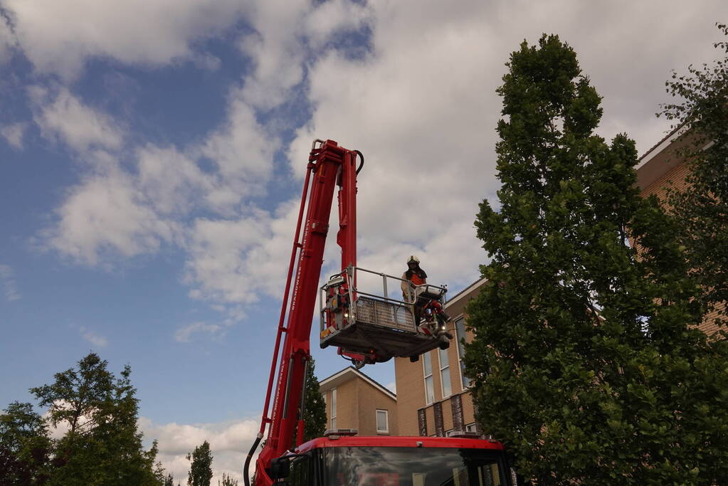 Kortsluiting in meterkast zorgt voor brand