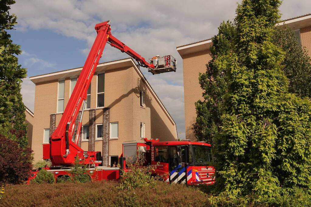 Kortsluiting in meterkast zorgt voor brand