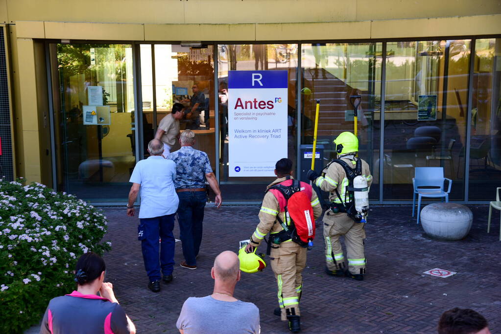 Pand Antes psychiatrie opvang ontruimd na rookontwikkeling