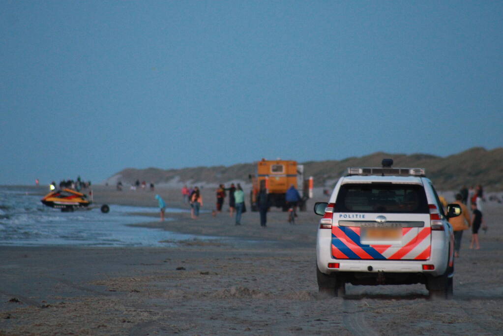 Grote zoekactie naar watersporter in problemen