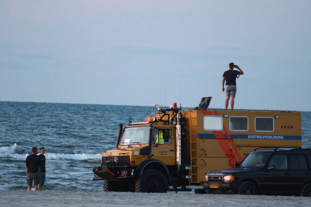Grote zoekactie naar watersporter in problemen
