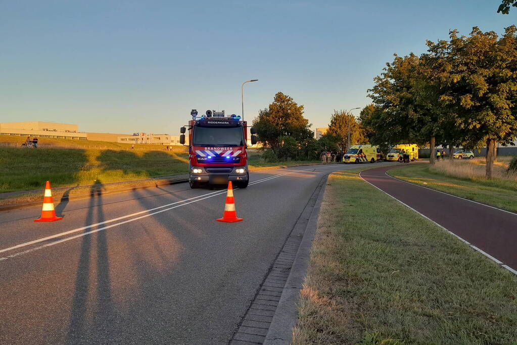 Motorrijder overleden bij eenzijdig ongeval
