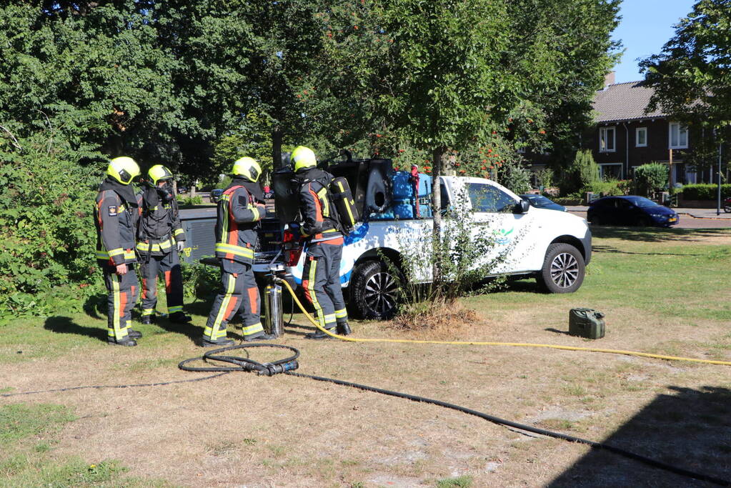 Man gewond geraakt tijdens onkruidbestrijden