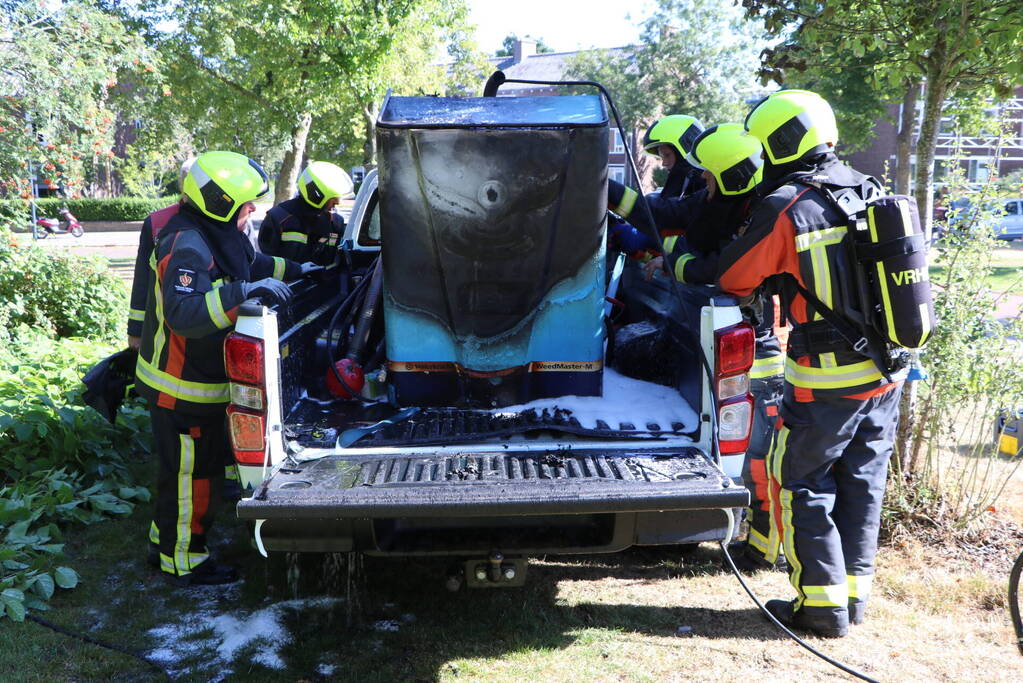 Man gewond geraakt tijdens onkruidbestrijden