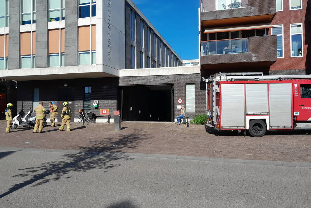 Vreemde lucht in parkeergarage