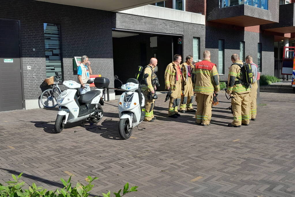 Vreemde lucht in parkeergarage