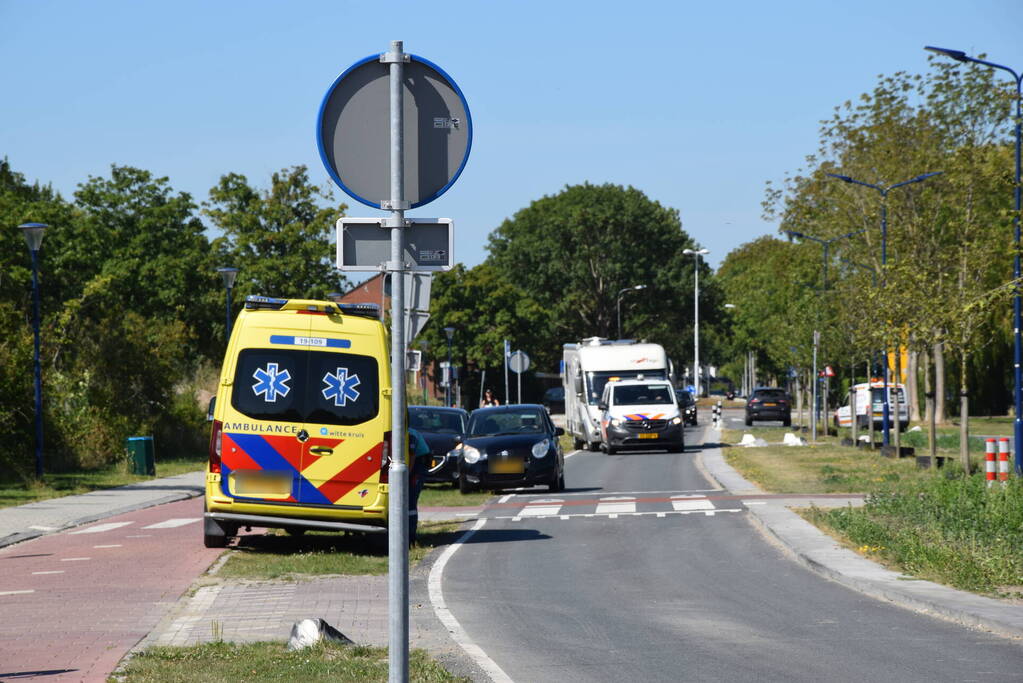 Fietser aangereden door 45 km wagen
