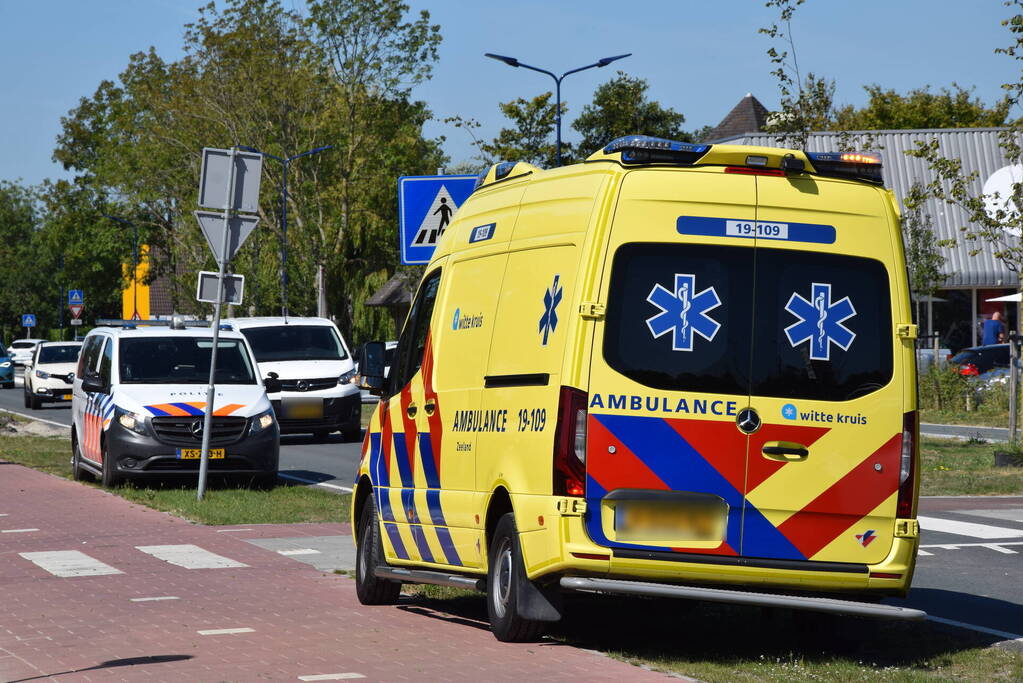 Fietser aangereden door 45 km wagen