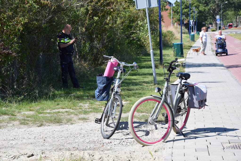 Fietser aangereden door 45 km wagen
