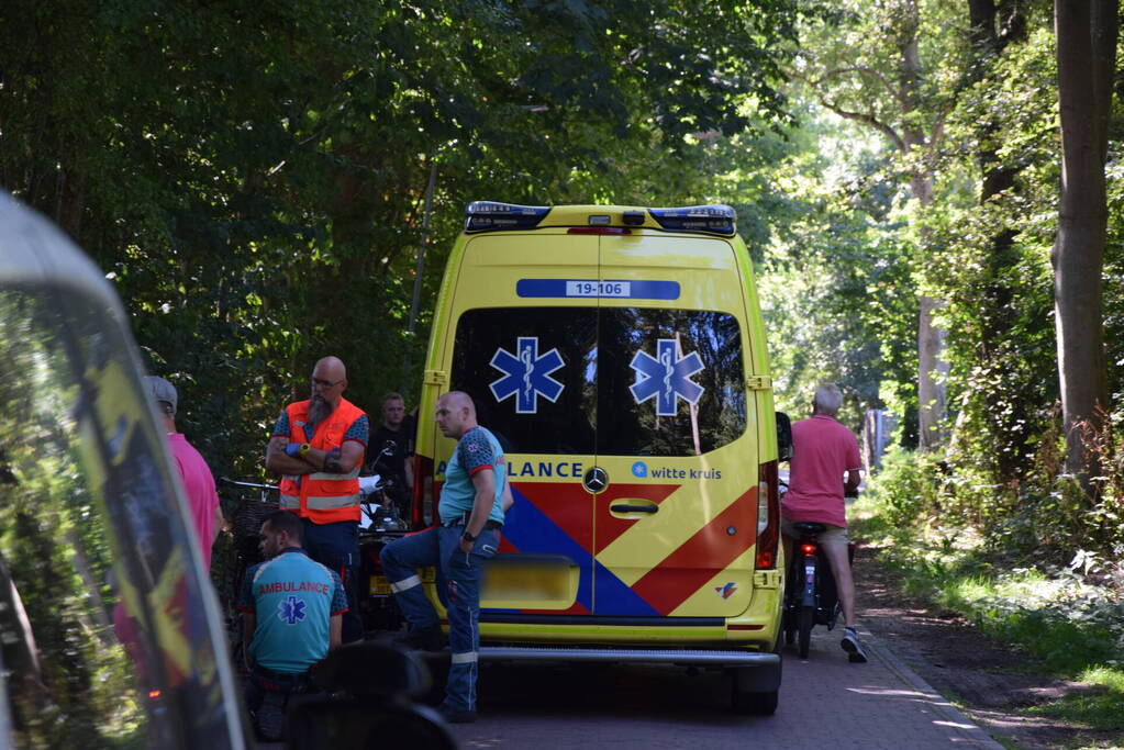 Aanrijding tussen quad en fietser
