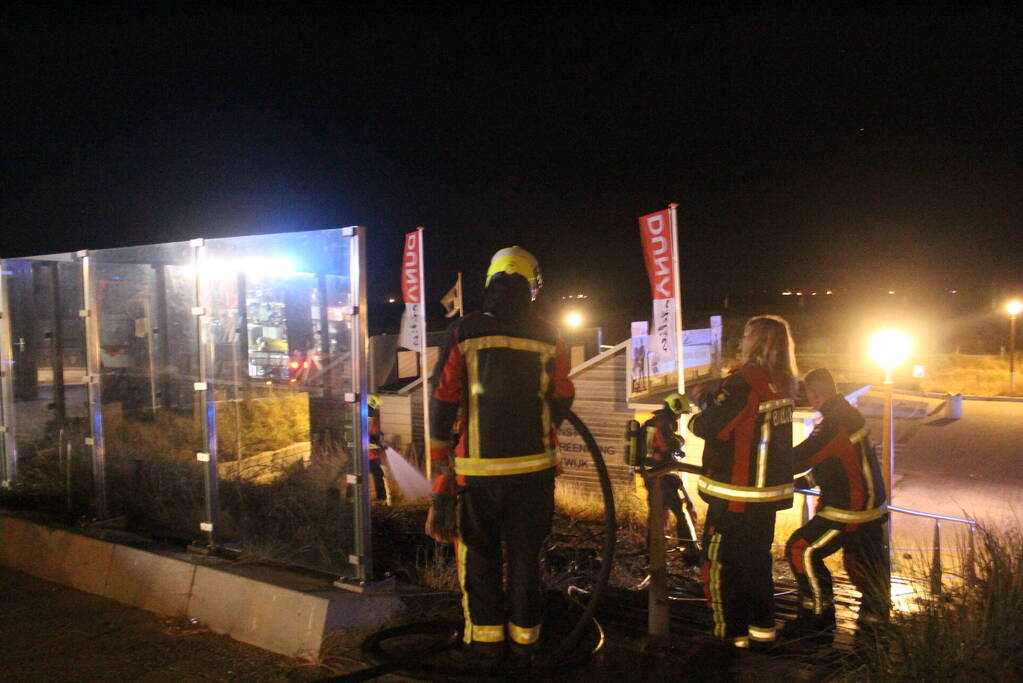 Duinbrand snel onder controle