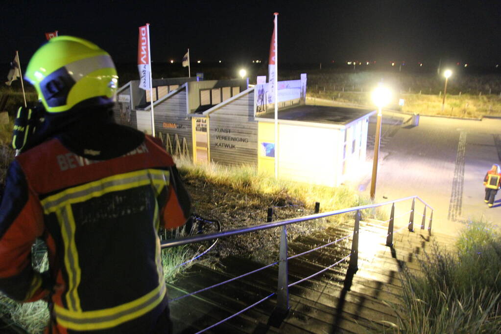 Duinbrand snel onder controle