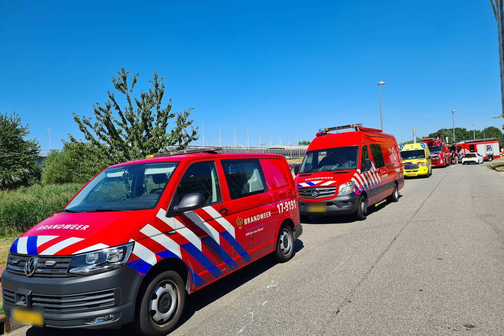 Zoekactie in water na aantreffen scooter