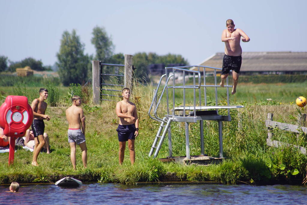 Illegale duikplank is terug van weggeweest