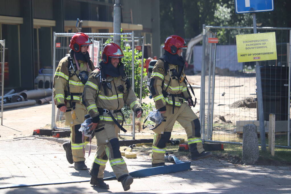 Straat afgezet na gaslekkage