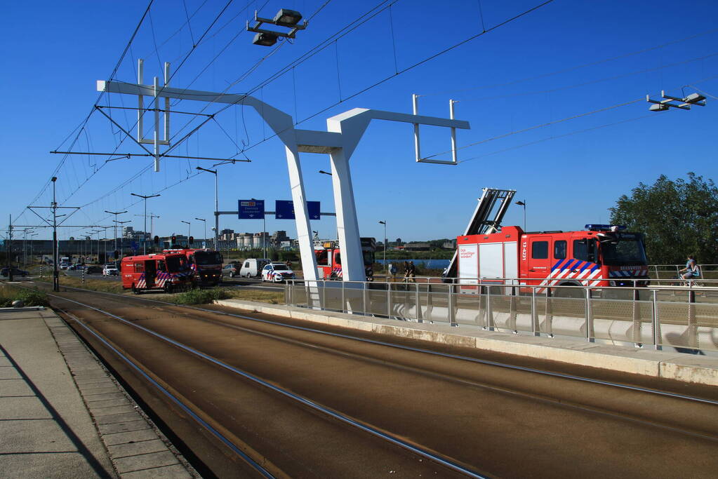 Hulpdiensten massaal aanwezig bij waterongeval