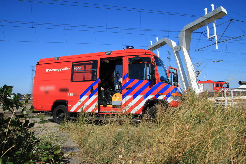 Hulpdiensten massaal aanwezig bij waterongeval