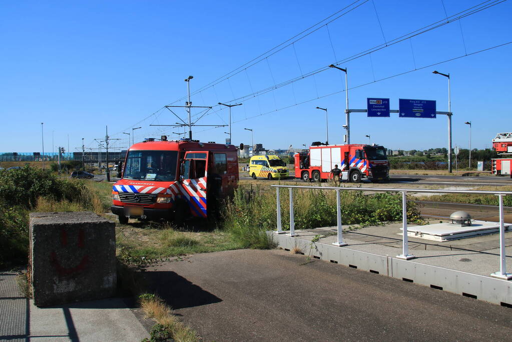 Hulpdiensten massaal aanwezig bij waterongeval