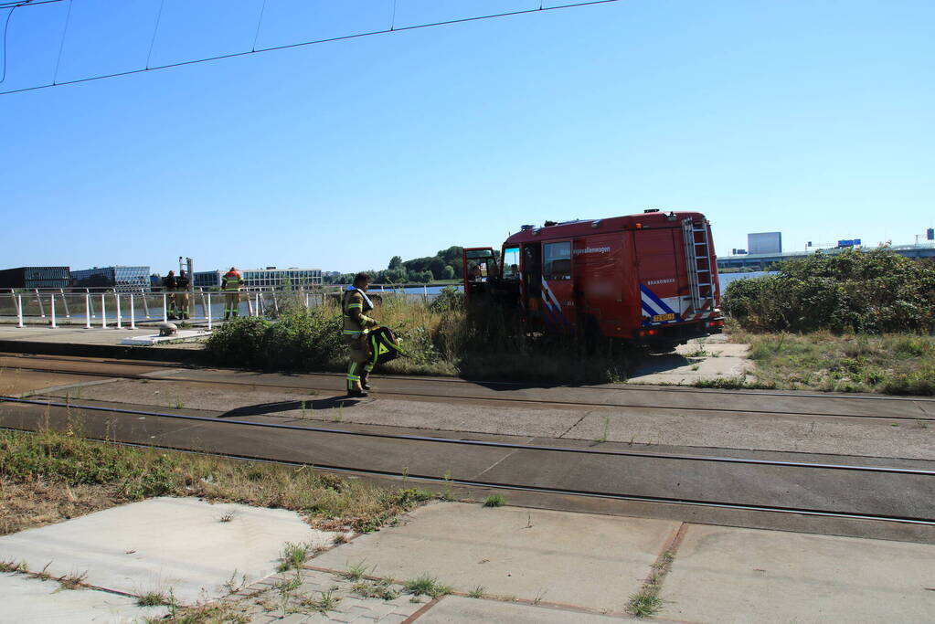 Hulpdiensten massaal aanwezig bij waterongeval