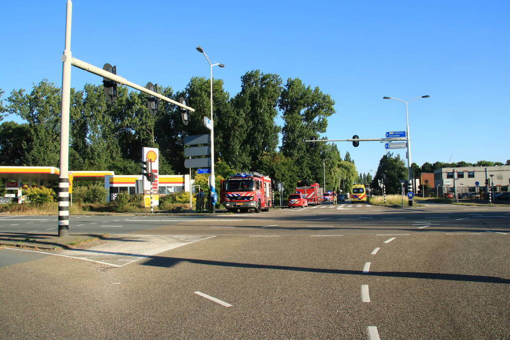 Tankstation ontruimd vanwege gaslekkage