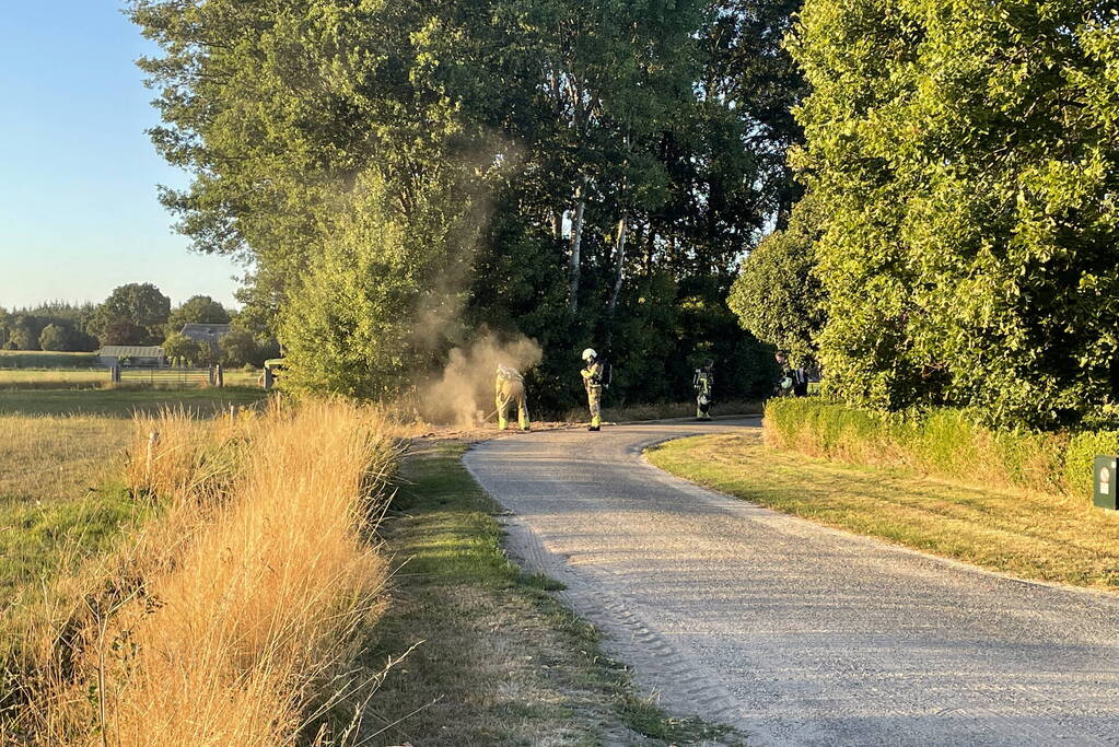 Gaslekkage in buitengebied