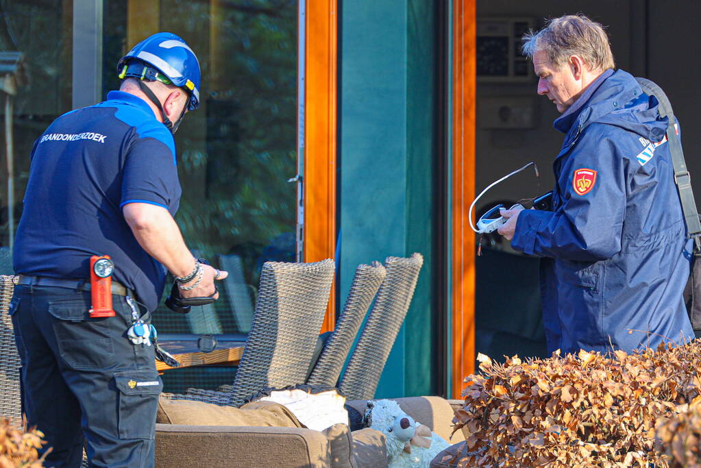 Bankstel in brand in woonzorgcentrum