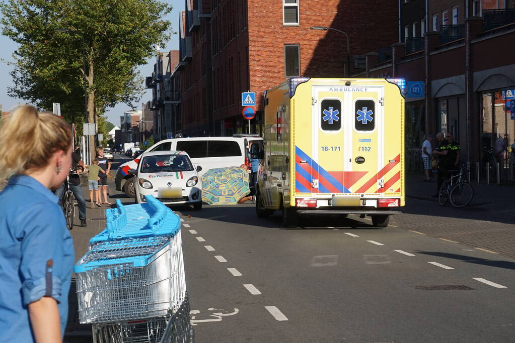 Gewonde bij aanrijding met pizzabezorger