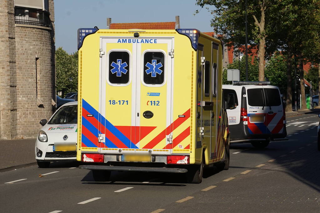 Gewonde bij aanrijding met pizzabezorger