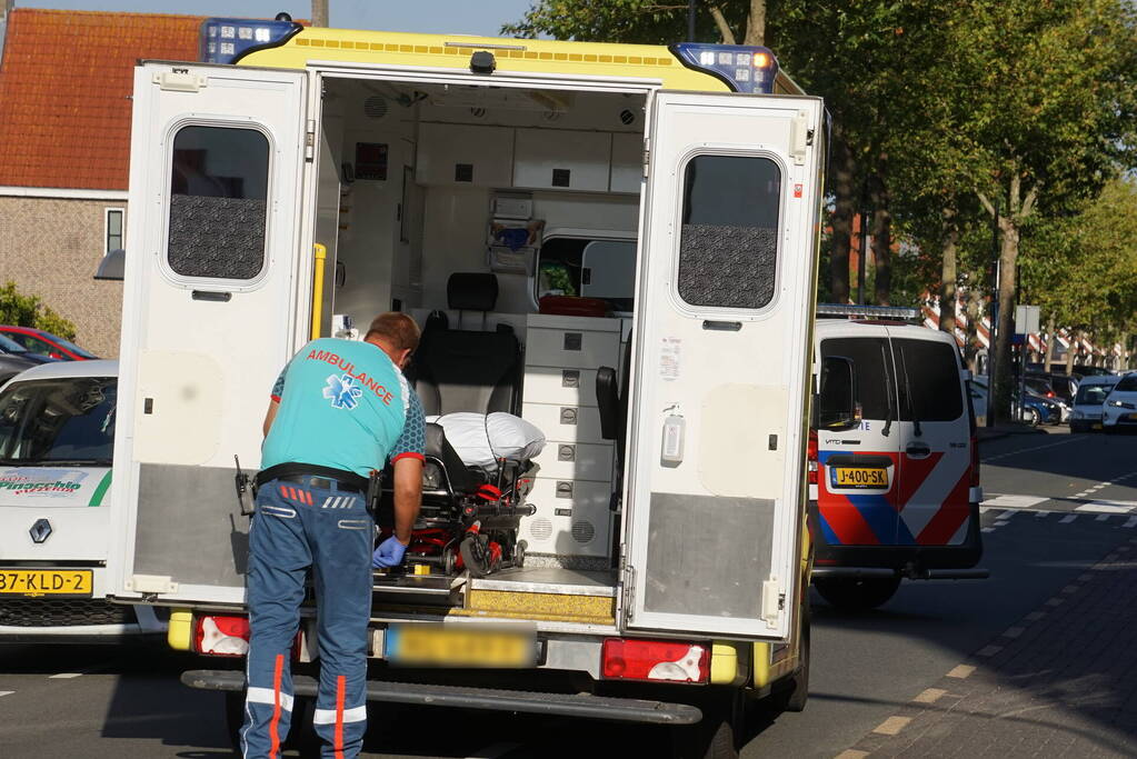 Gewonde bij aanrijding met pizzabezorger