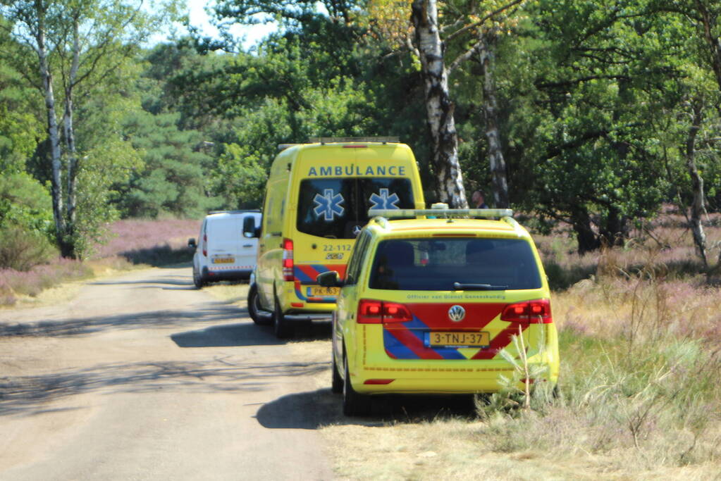 Natuurbrand snel onder controle