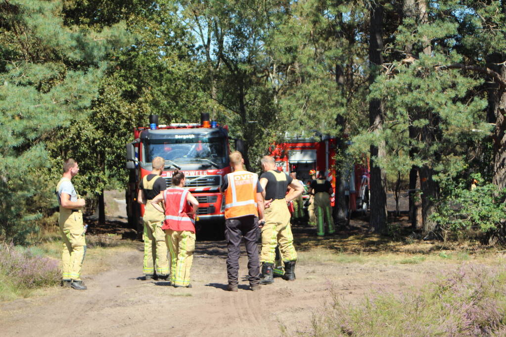 Natuurbrand snel onder controle