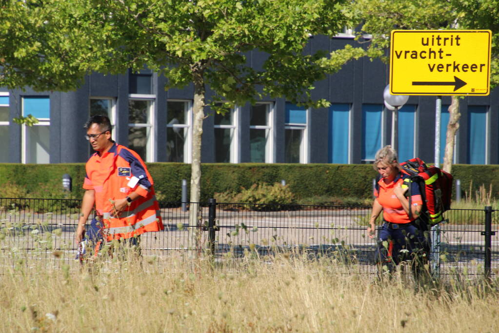 Traumahelikopter ingezet bij opvangcentrum