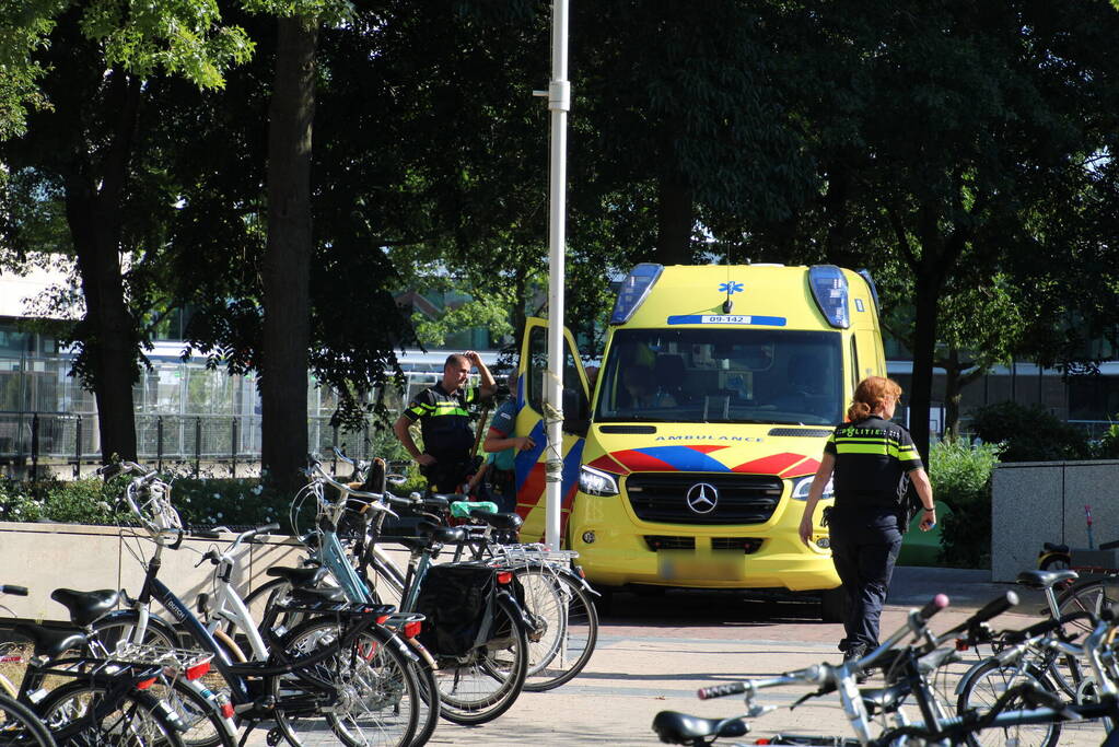 Traumahelikopter ingezet bij opvangcentrum