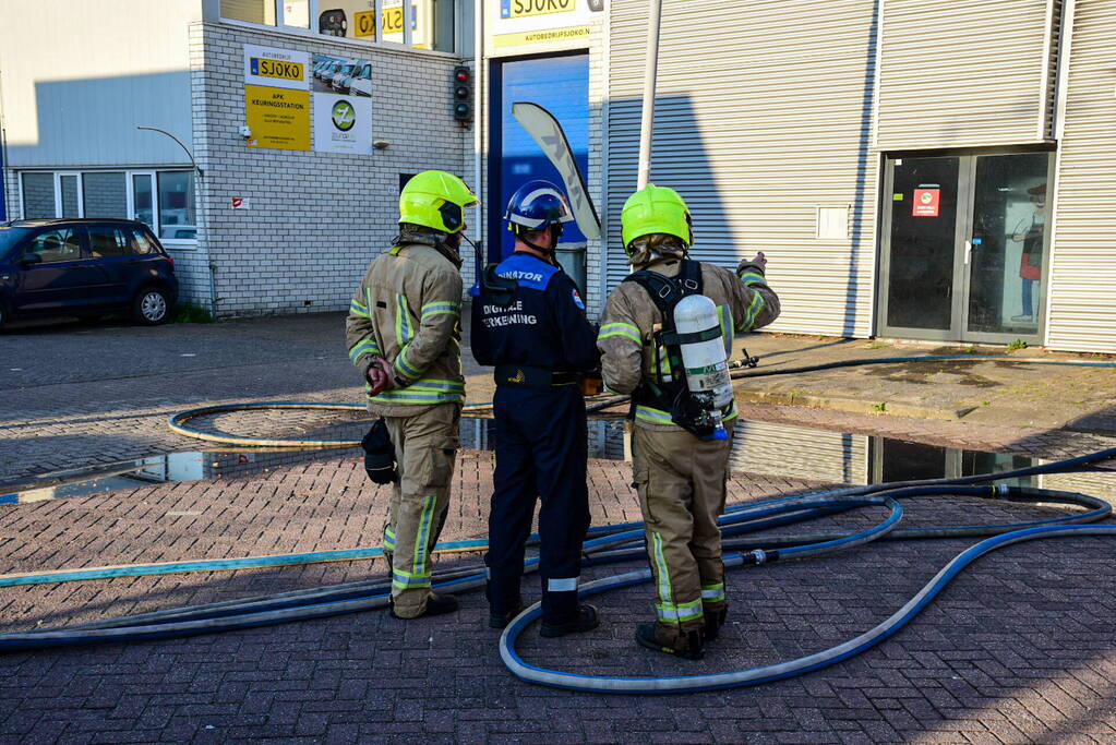 Wederom brand in een pand van Picnic