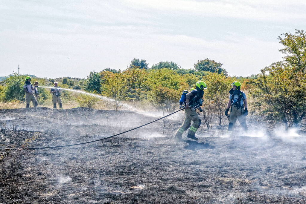 Duinbrand snel onder controle